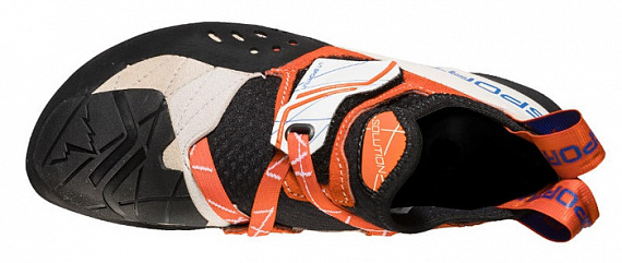 Скальные туфли женские La Sportiva Solution White/Lily Orange - Фото 5 большая