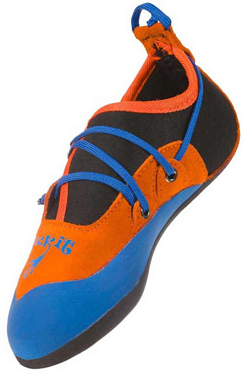 Скальные туфли детские La Sportiva Stickit Lily Orange/Marine Blue - Фото 3 большая