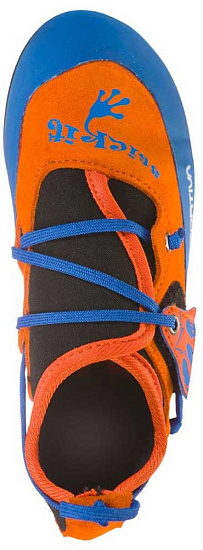 Скальные туфли детские La Sportiva Stickit Lily Orange/Marine Blue - Фото 4 большая