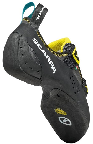 Скальные туфли Scarpa Vapor V Smoke/Yellow - Фото 6 большая