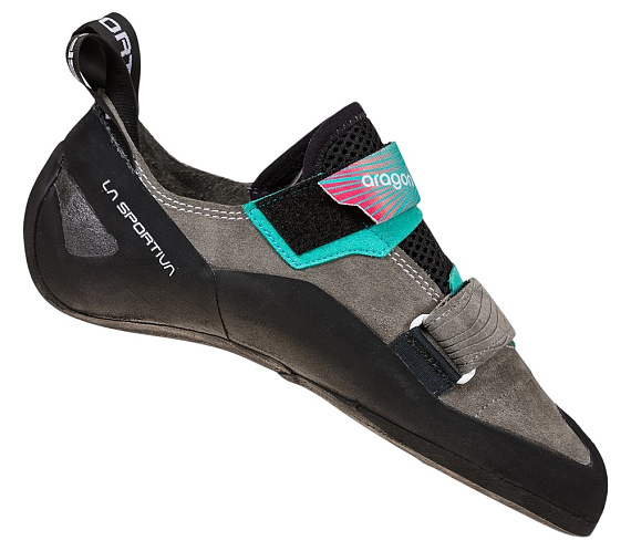 Скальные туфли женские La Sportiva Aragon Clay/Hibiscus - Фото 1 большая