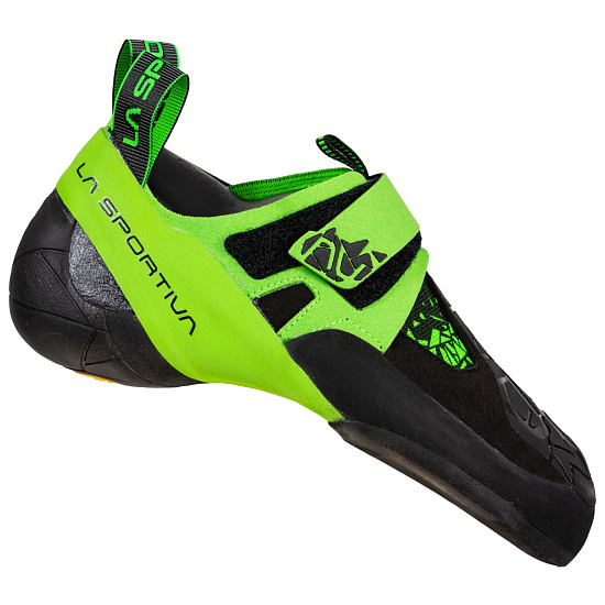 Скальные туфли La Sportiva Skwama Vegan Black/Flash Green - Фото 1 большая