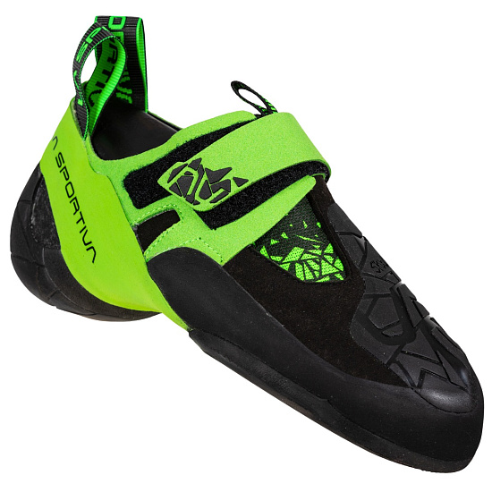 Скальные туфли La Sportiva Skwama Vegan Black/Flash Green - Фото 2 большая