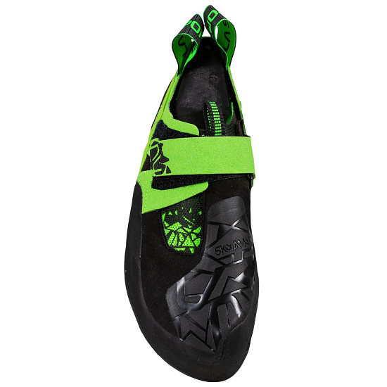 Скальные туфли La Sportiva Skwama Vegan Black/Flash Green - Фото 3 большая