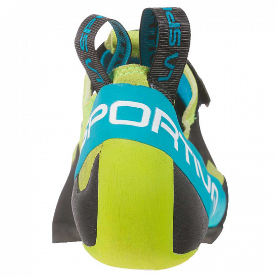 Скальные туфли La Sportiva Python Apple Green/Tropic Blue - Фото 7 большая