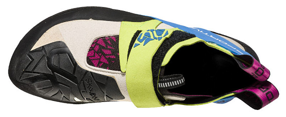 Скальные туфли женские La Sportiva Skwama Apple Green/Cobalt Blue - Фото 5 большая