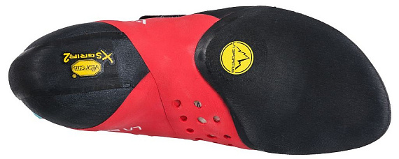 Скальные туфли женские La Sportiva Solution Comp Hibiscus/Malibu Blue - Фото 5 большая