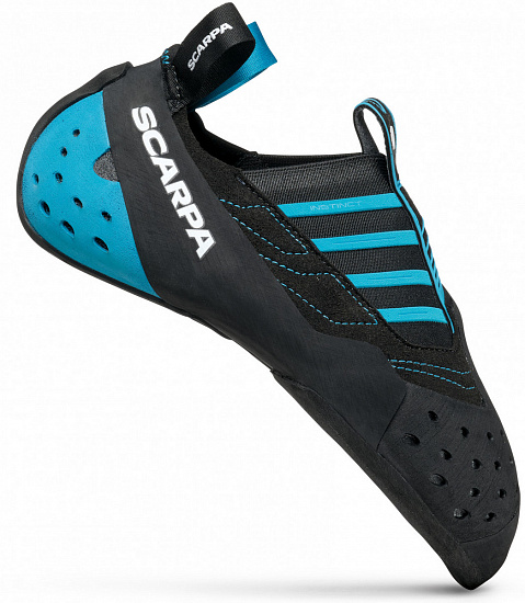 Скальные туфли Scarpa Instinct S Black/Azure - Фото 1 большая