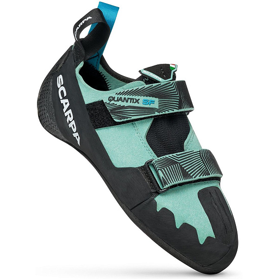 Скальные туфли женские Scarpa Quantix SF Aqua/Black - Фото 2 большая