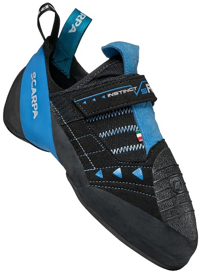 Скальные туфли Scarpa Instinct VSR Black/Azure - Фото 3 большая