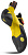 Скальные туфли детские La Sportiva Solution Comp Yellow/Black - Фото 4 малая