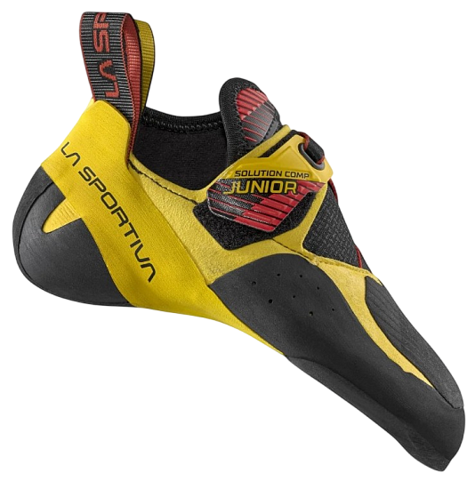 Скальные туфли детские La Sportiva Solution Comp Yellow/Black - Фото 1 большая