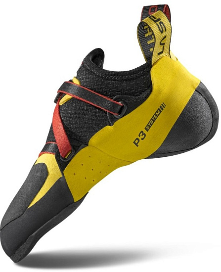 Скальные туфли детские La Sportiva Solution Comp Yellow/Black - Фото 3 большая