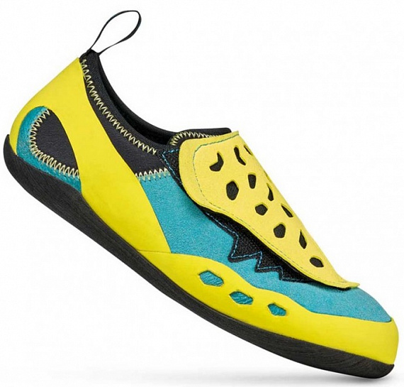 Скальные туфли детские Scarpa Piki J Yellow - Фото 1 большая