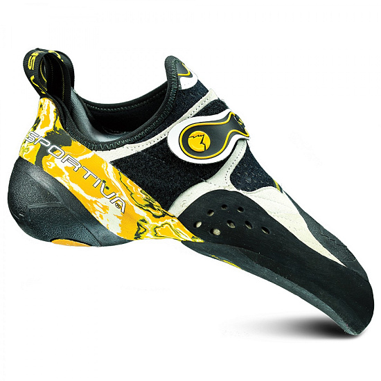 Скальные туфли La Sportiva Solution White/Yellow - Фото 1 большая
