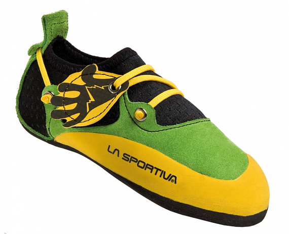 Скальные туфли детские La Sportiva Stickit Lime/Yellow - Фото 1 большая