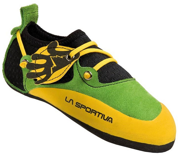 Скальные туфли детские La Sportiva Stickit Lime/Yellow - Фото 1 большая