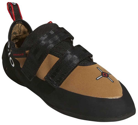 Скальные туфли Five Ten Anasazi VCS Raw Desert/Core Black/Red - Фото 3 большая