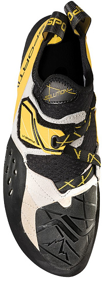 Скальные туфли La Sportiva Solution White/Yellow - Фото 4 большая