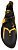 Скальные туфли La Sportiva Solution Comp Black/Yellow - Фото 4 малая