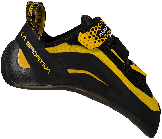 Скальные туфли La Sportiva Miura VS Black/Yellow - Фото 2 большая