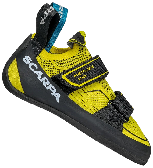 Скальные туфли детские Scarpa Reflex-Y Yellow/Black - Фото 1 большая