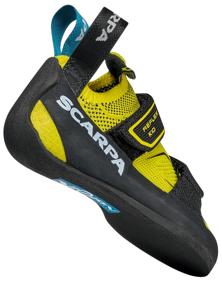 Скальные туфли детские Scarpa Reflex-Y Yellow/Black - Фото 6 большая
