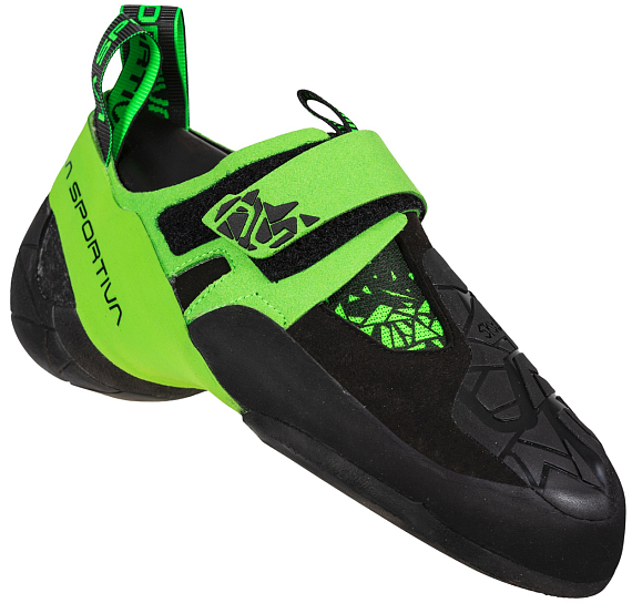 Скальные туфли La Sportiva Skwama Vegan Black/Flash Green - Фото 2 большая