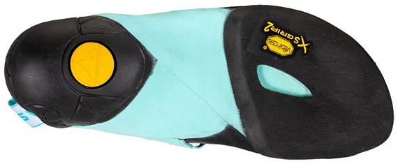 Скальные туфли женские La Sportiva Skwama Vegan Carbon/Turquoise - Фото 6 большая