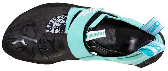 Скальные туфли женские La Sportiva Skwama Vegan Carbon/Turquoise - Фото 7 большая