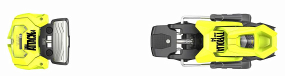 Горнолыжные крепления Tyrolia Attack 14 GW Brake 110 [A] Flash Yellow - Фото 3 большая