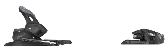 Горнолыжные крепления Tyrolia AM 12 GW Brake 85 [D] Matt Black - Фото 2 большая