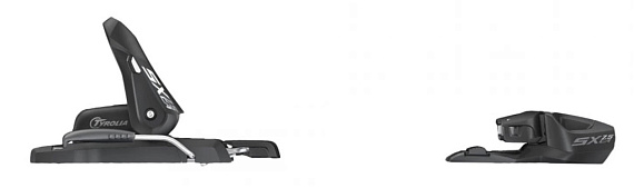 Горнолыжные крепления Kastle SX 7.5 GW CA Brake 90 [J] Solid Black/White - Фото 2 большая