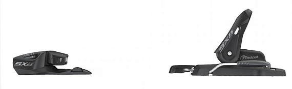 Горнолыжные крепления Kastle SX 7.5 GW CA Brake 90 [J] Solid Black/White - Фото 3 большая