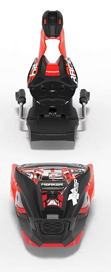 Горнолыжные крепления Marker Xcomp 24 Black/Red - Фото 2 большая