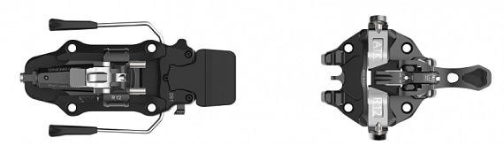 Горнолыжные крепления ATK Race Raider R12 Black - Фото 2 большая