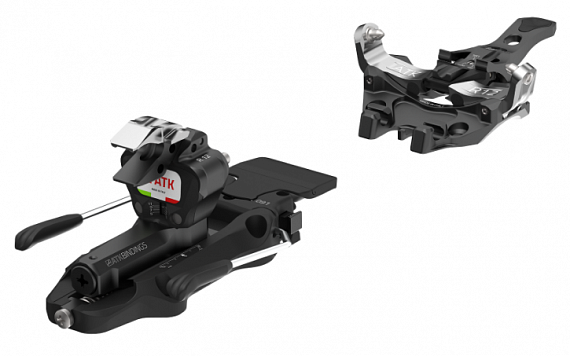 Горнолыжные крепления ATK Race Raider R12 Black - Фото 3 большая