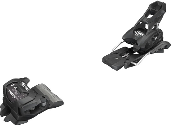 Горнолыжные крепления Tyrolia Attack 17 GW W/O Brake [A] Solid black - Фото 1 большая