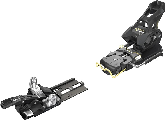 Горнолыжные крепления Tyrolia Attack Hybrid 14 Mn/Pt 110 [O] Black/Gold - Фото 2 большая