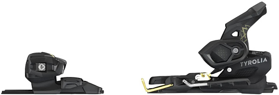 Горнолыжные крепления Tyrolia Attack Hybrid 14 Mn/Pt 110 [O] Black/Gold - Фото 5 большая