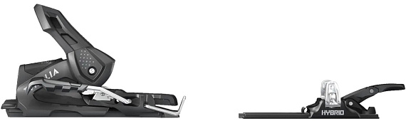 Горнолыжные крепления Tyrolia Attack Hybrid 11 Mn/Pt 110 [O] Black/Silver - Фото 4 большая