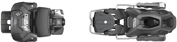 Горнолыжные крепления Tyrolia Attack Hybrid 11 Mn/Pt 110 [O] Black/Silver - Фото 9 большая