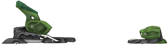 Горнолыжные крепления Tyrolia Attack 14 Gw W/O [A] Green - Фото 2 большая