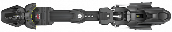Горнолыжные крепления Head Freeflex 14 Gw Brake 85 [D] Matt Black/Flash Yellow - Фото 2 большая