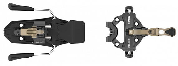 Горнолыжные крепления ATK Race Crest CR10 Dark Bronze - Фото 1 большая