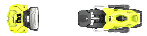 Горнолыжные крепления Tyrolia Attack 11 Gw Brake 110 [A] Flash Yellow - Фото 2 большая