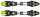 Горнолыжные крепления Fischer Rc4 Z17 Freeflex St Brake 85 [A] Fl. Black/Yellow - Фото 1 малая