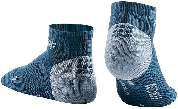 Функциональные короткие носки для спорта мужские CEP C093M Темно-синий - Фото 2 большая