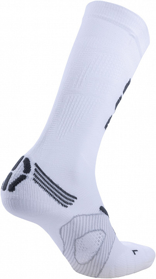 Носки женские UYN Run Compression Fly White/Grey - Фото 2 большая