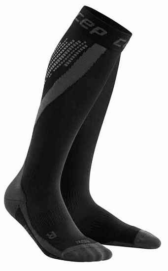 Компрессионные гольфы мужские CEP Nighttech C12NM Черный - Фото 1 большая